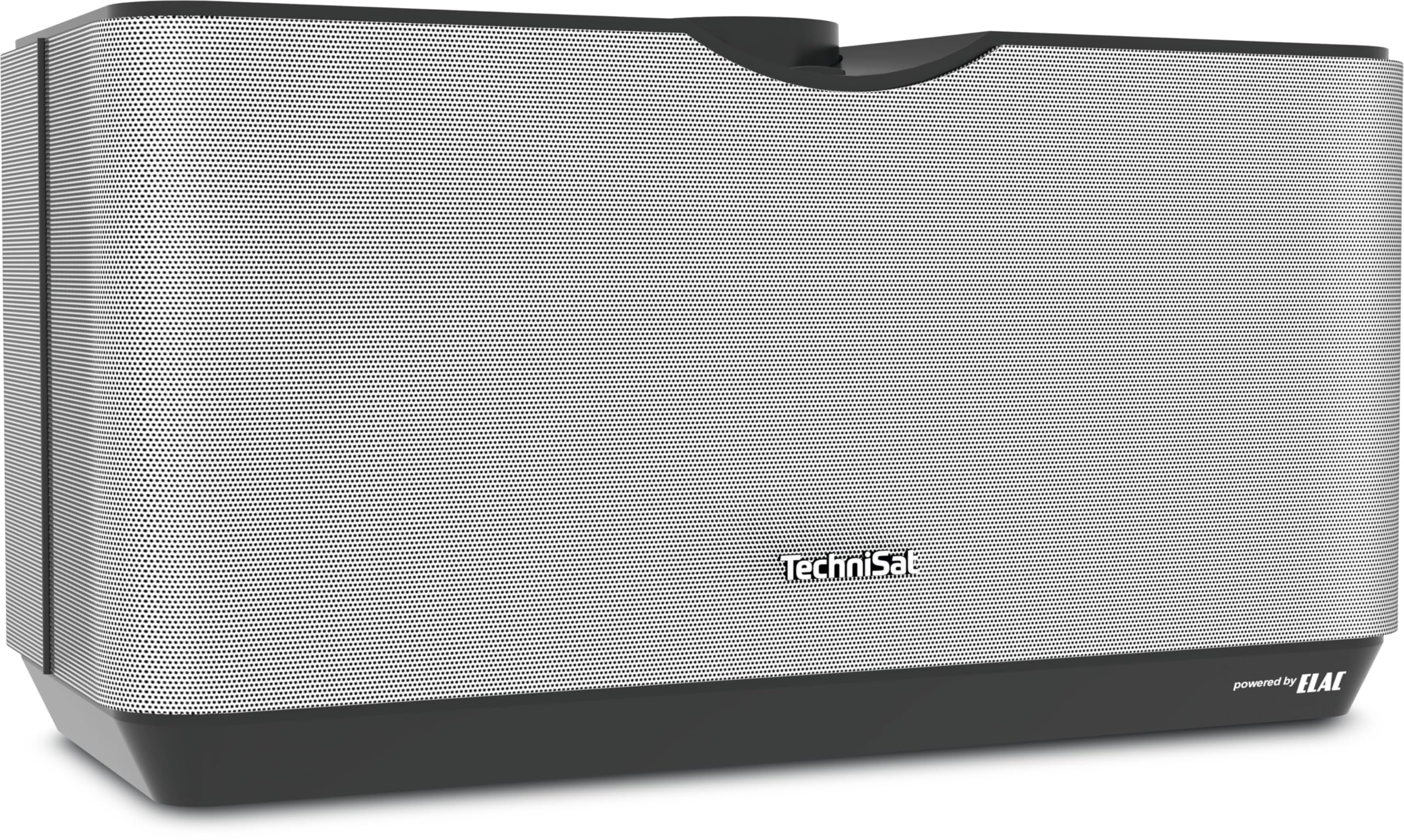 TechniSat AUDIOMASTER MR3 90 Watt WLAN-Lautsprecher Internetradio Multiroom Speaker Bluetooth schwarz/silber
