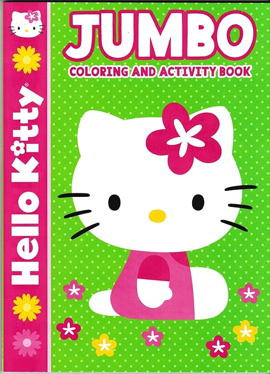 Amazon.co.jp Hello Kitty Jumbo Colouring and Activity Book おもちゃ