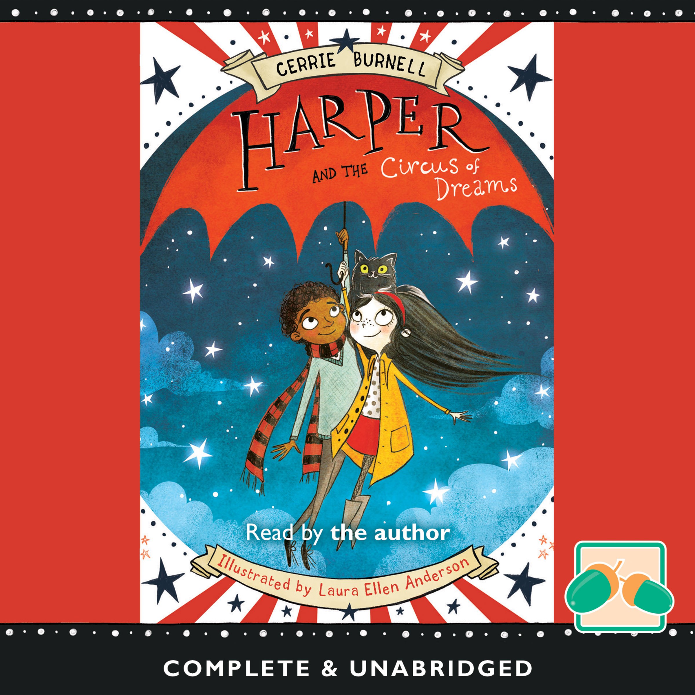 Cover art for Harper and the Circus of Dreams