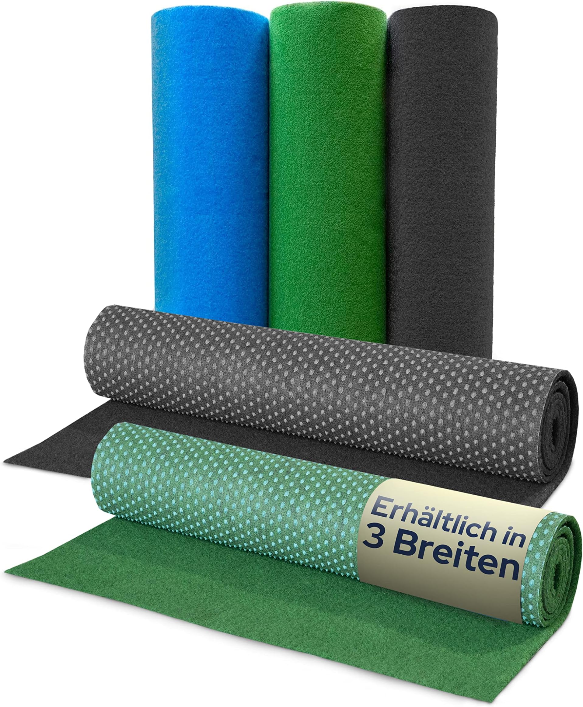 Rasenteppich Garden B1 Meterware - Schwer Entflammbarer Kunstrasen Für Innenräume