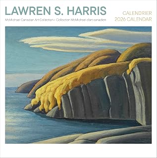 Wall Calendar 2026, Lawren S. Harris Art, 12 Months, Large Grid Design Featuring 12 Artworks (English and French Edition)