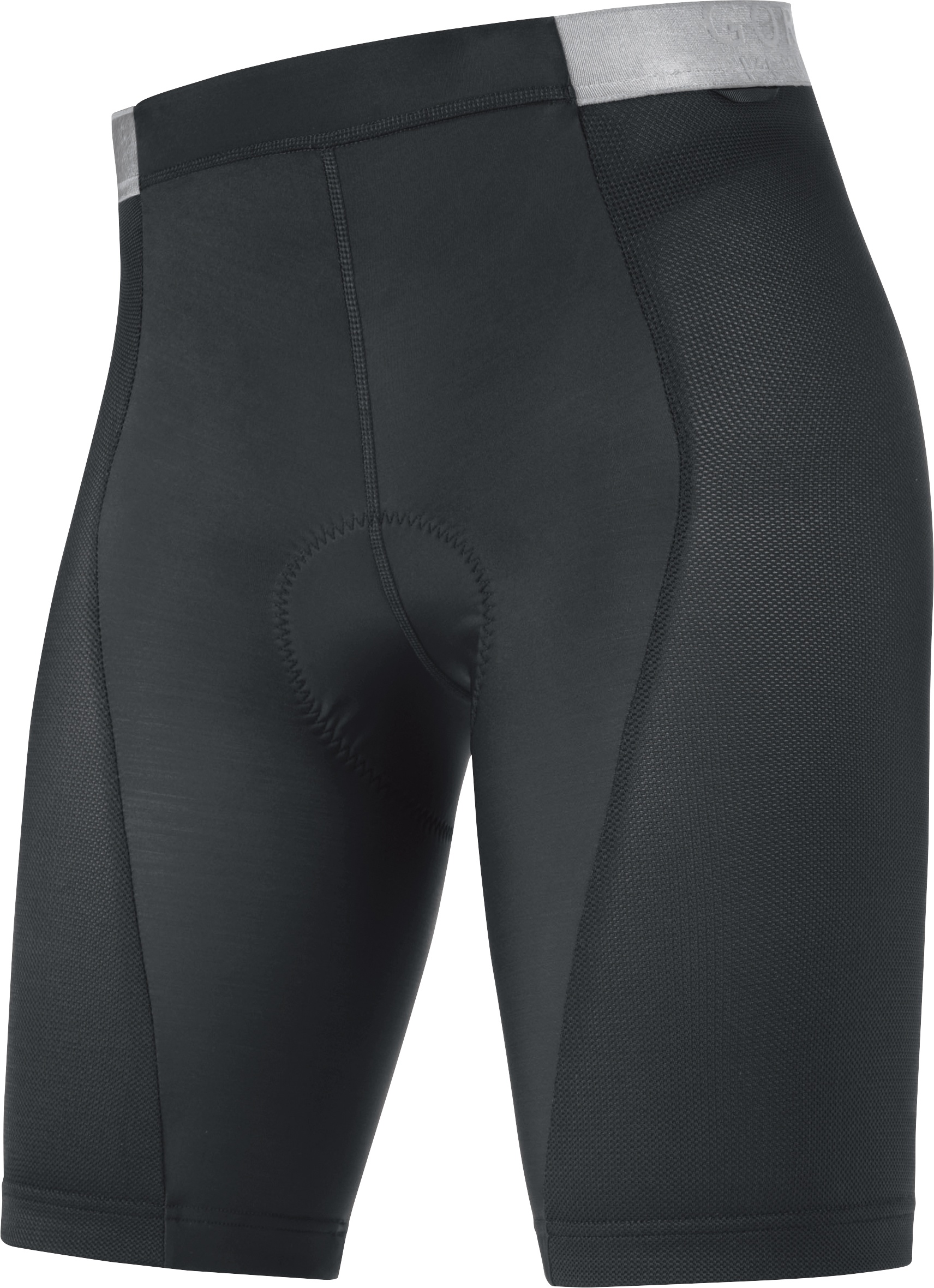 Gore Bike Wear Women's Inner Pro+ Lady Tights, Black/Silver Grey, Medium