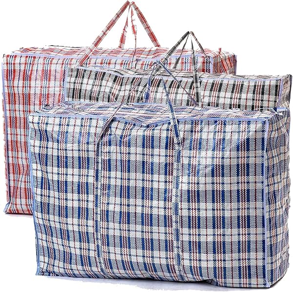 VIROSA Pack of 3 Extra Large Laundry Bags for Storage