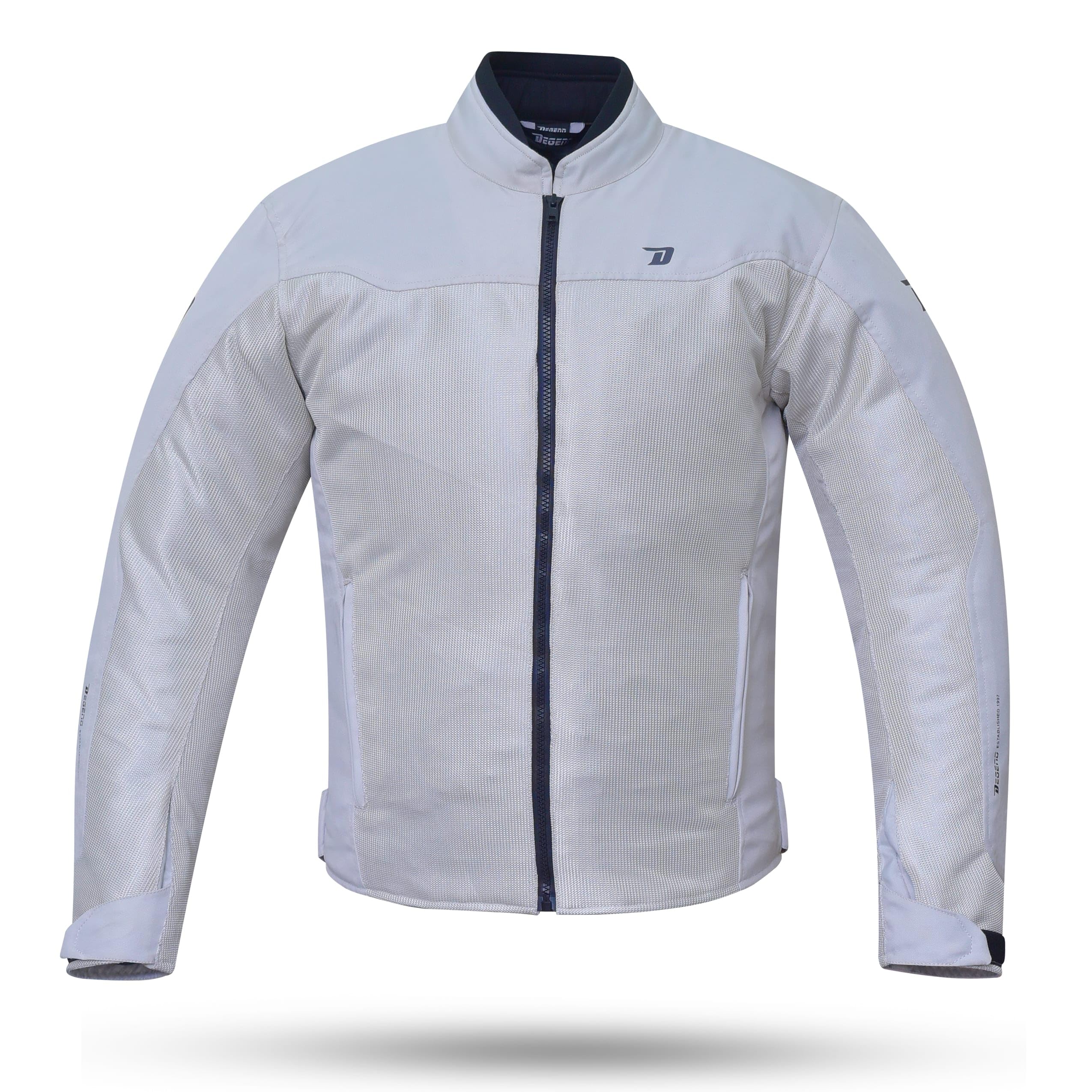 SMART MAN | Chaqueta Moto Hombre Resistente al Calor de Verano con Protectores Desmontables | Homologada