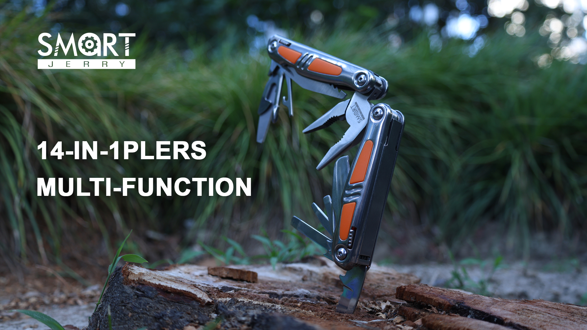 SMART JERRY 14-in-1 Multitool Pliers with Gift Box & Sheath