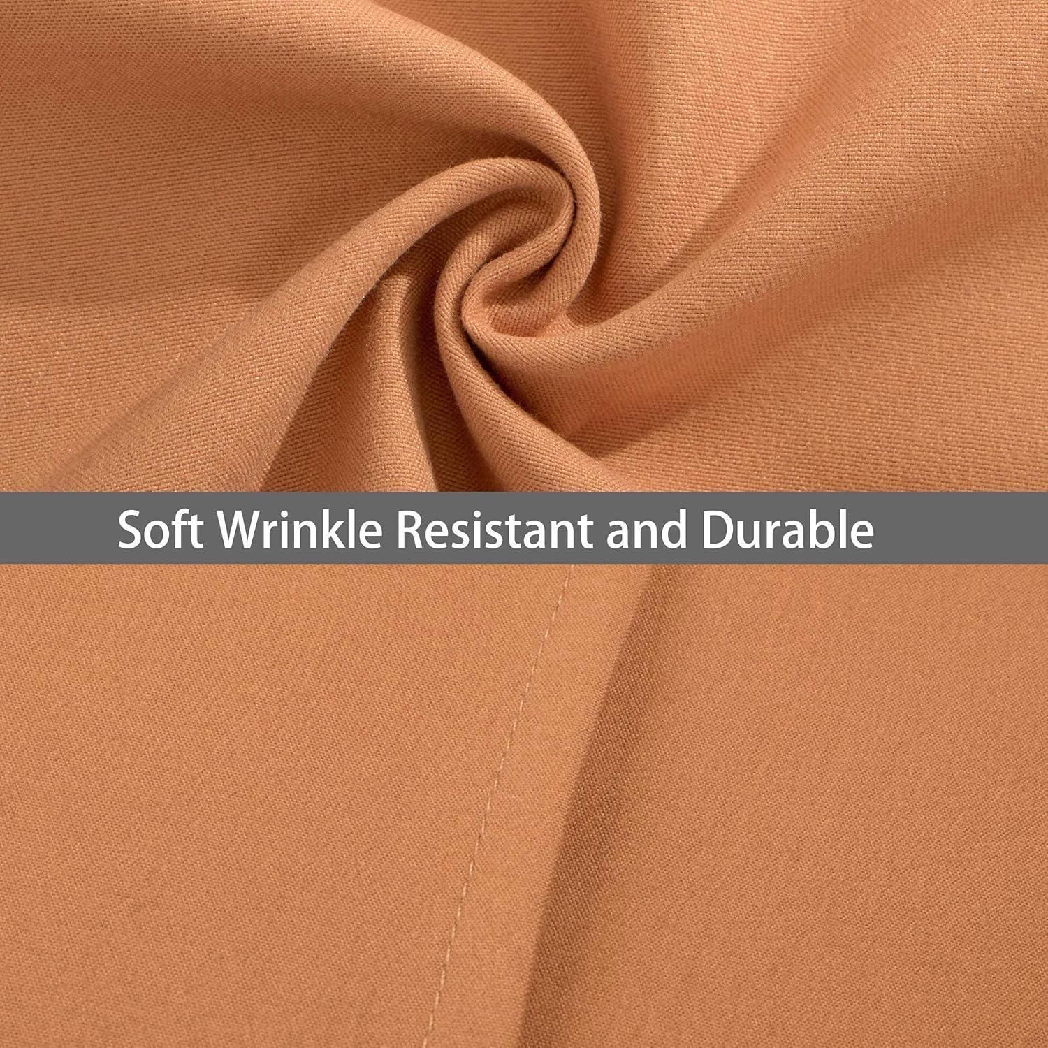 FLXXIE California King Flat Sheet - Brushed Microfiber Flat Sheet Only - Soft and Fade, Wrinkle-Free, Stain Resistance Flat Bed Sheet - Hotel Quality Top Sheet - (California King, Tan)