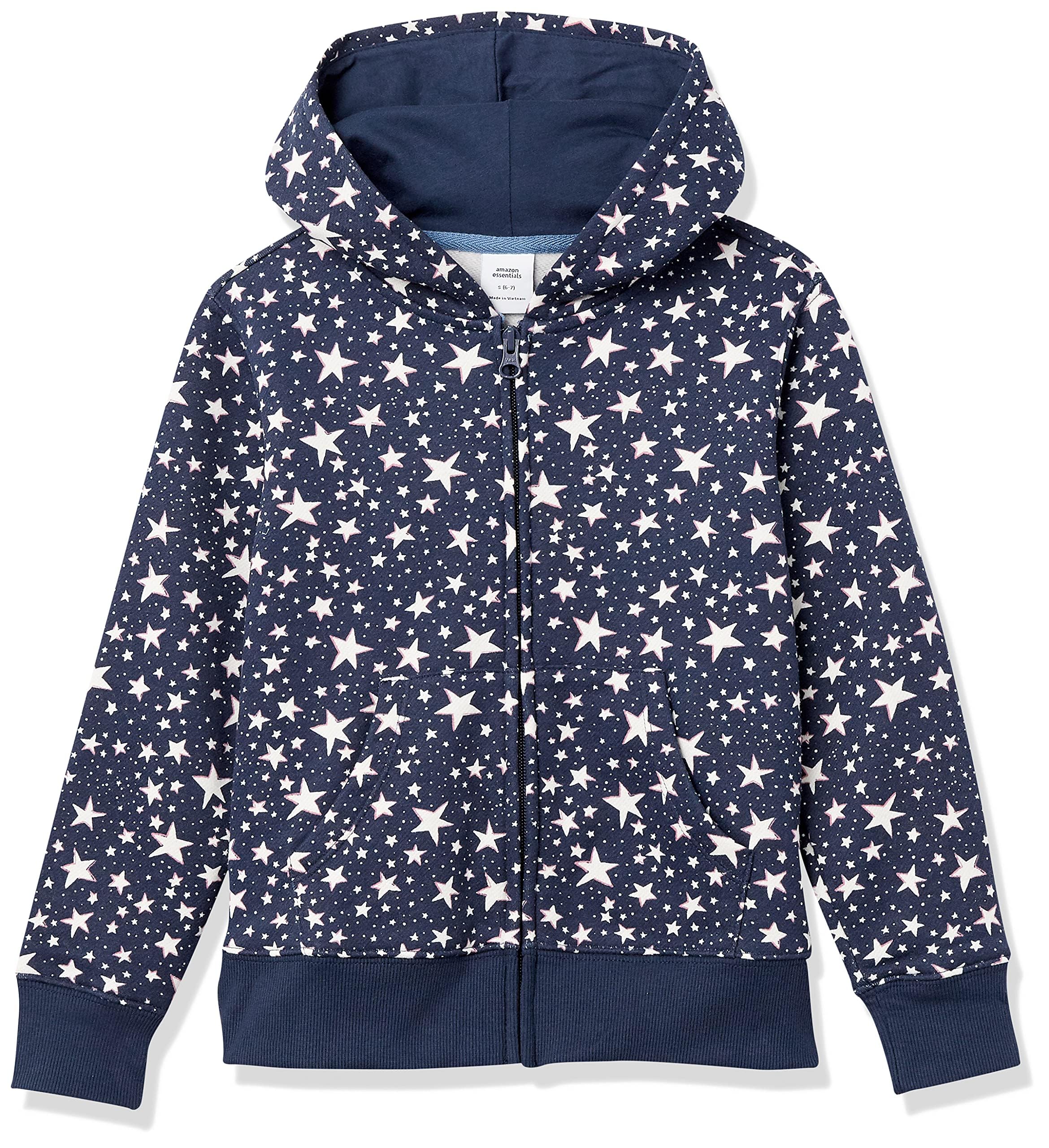 Amazon Essentials Felpe con Cappuccio Foderate in Pile con Cerniera Bambine e Ragazze