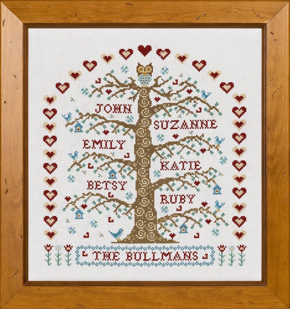 Historical Sampler Co. My Family Tree Cross Stitch