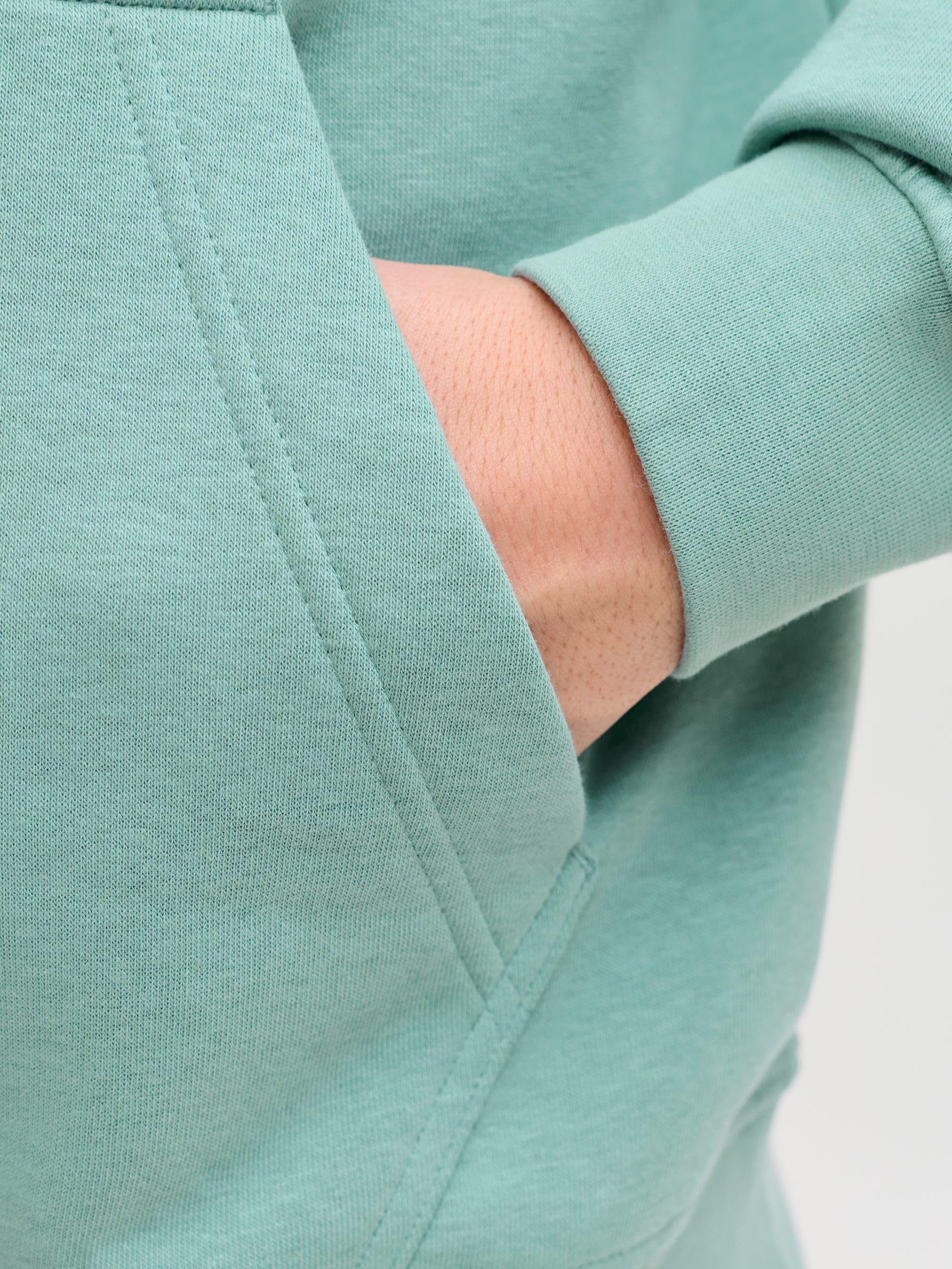 JACK & JONES JJESOHO Sweat Hood Noos Uomo Felpa con Cappuccio Marrone