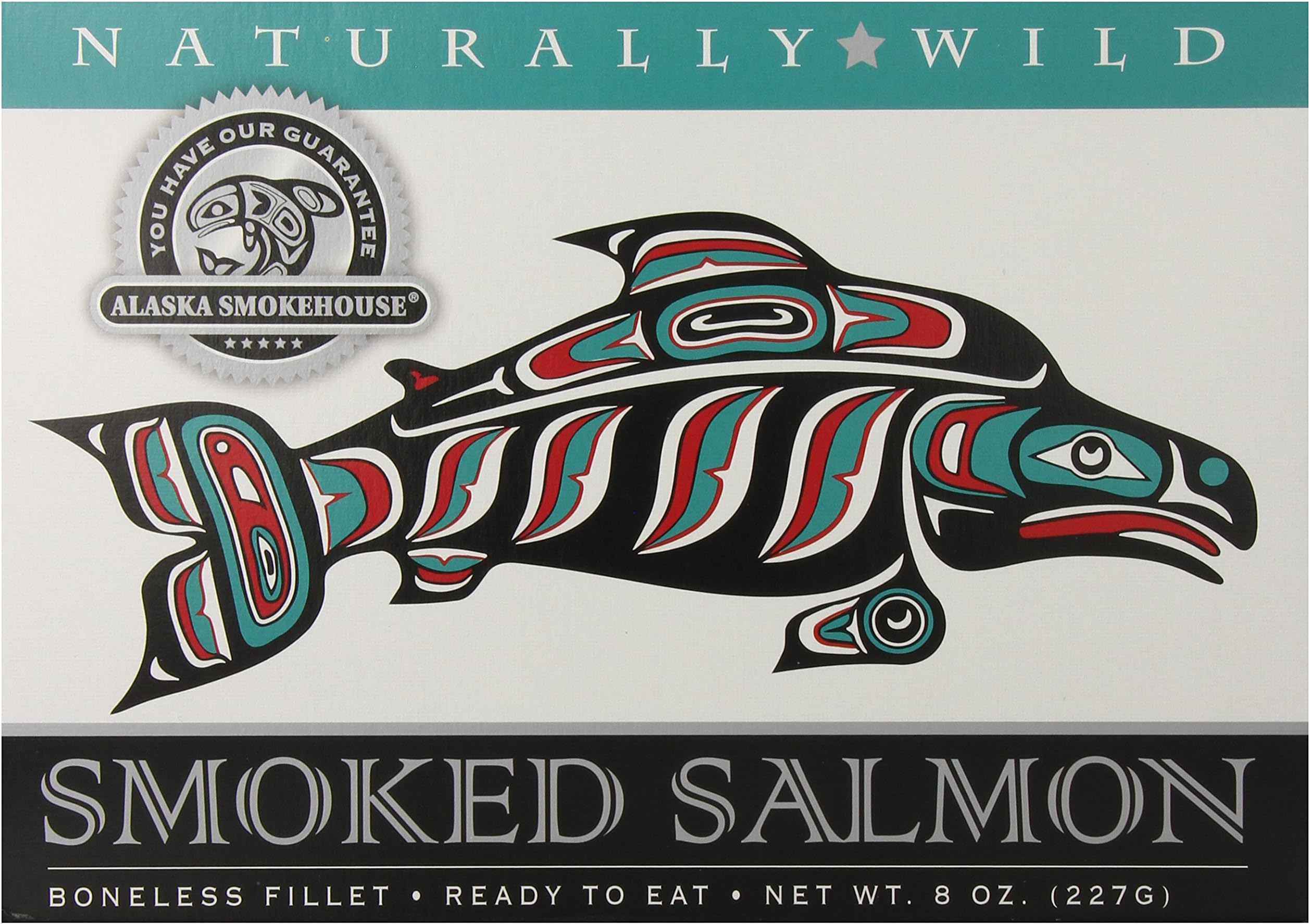Alaska Smokehouse Smoked Salmon Fillet, 240ml Box
