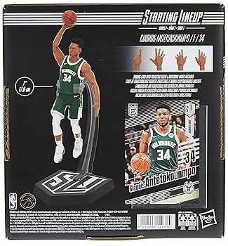 その他 GIANNIS ANTETOKOUNMPO Hasbro Starting Lineup Giannis Antetokounmpo (Milwaukee