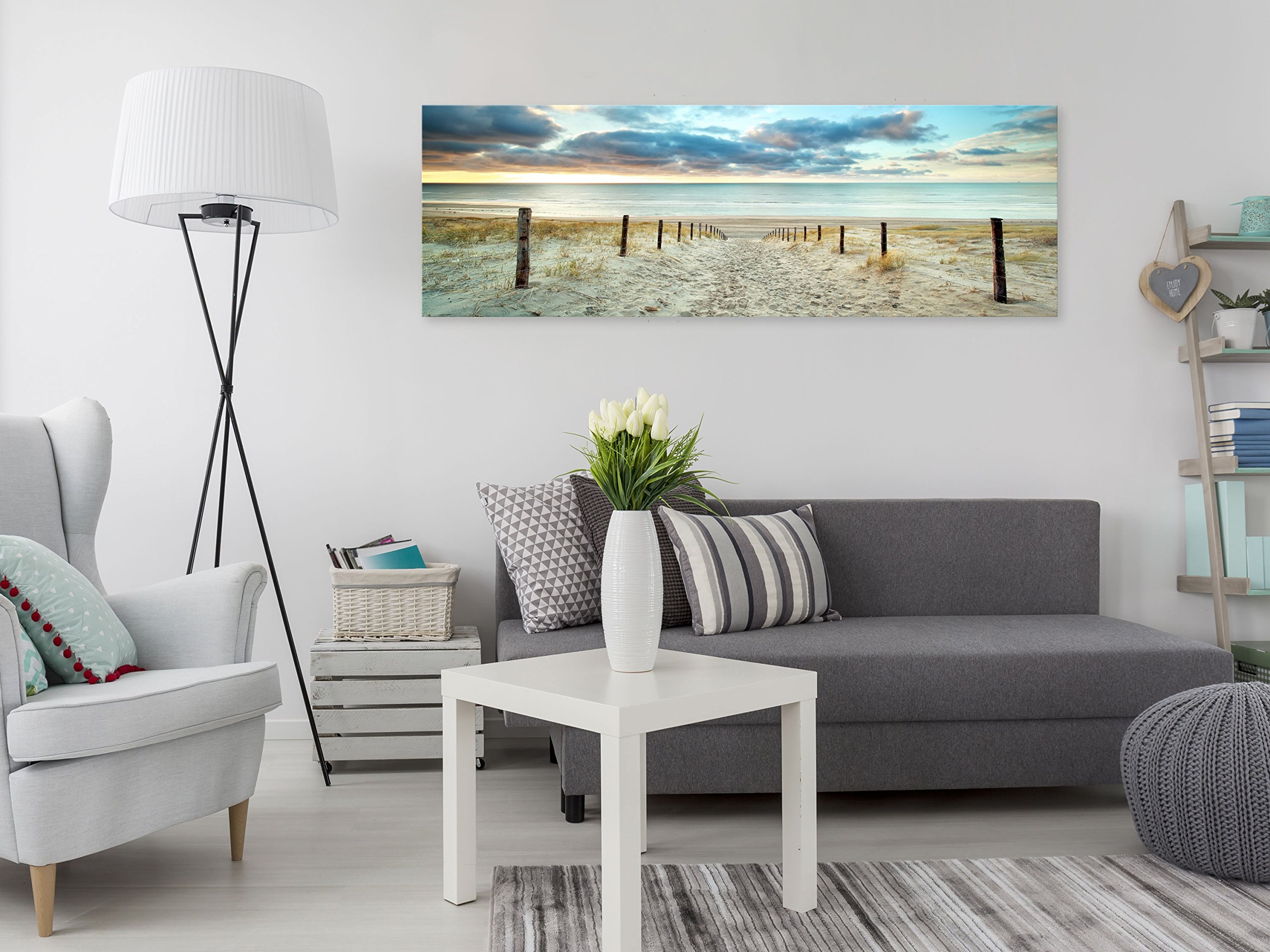 murando - Schilderij op Vlies Canvas Landschap 120x40 cm Wandafbeelding murando - Schilderij op Vlies Canvas Landschap 120x40 cm Wandafbeelding