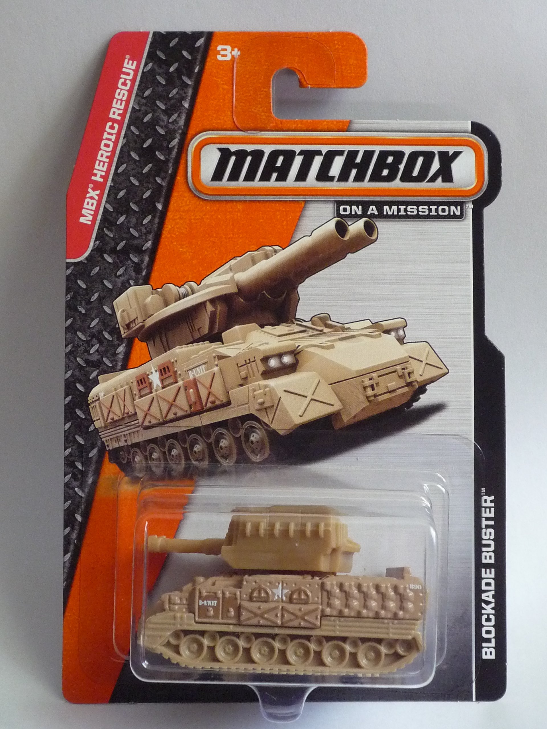 Amazon | MATCHBOX TAN BLOCKADE BUSTER MILITARY ARMY TANK DIE