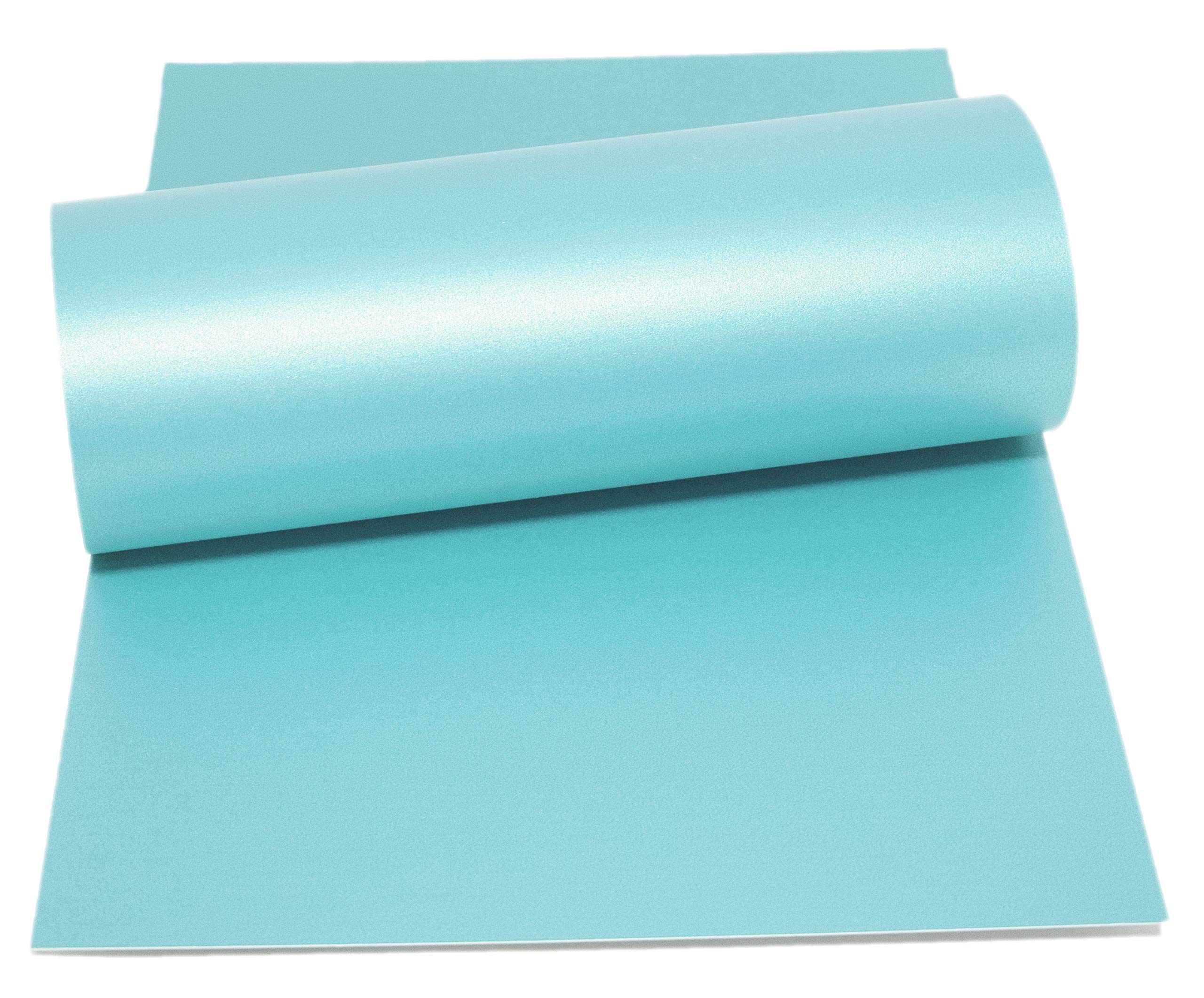 Mufira Pearlescent 300gsm Single Sided A4 Card 10 Pack Perfect for Art & Crafts & Card Making (Sea Blue)