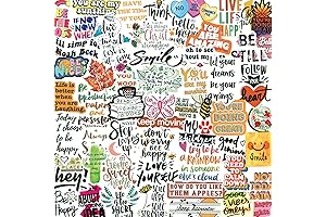 200PCS Inspirational Bike Stickers for Adults That Motivate