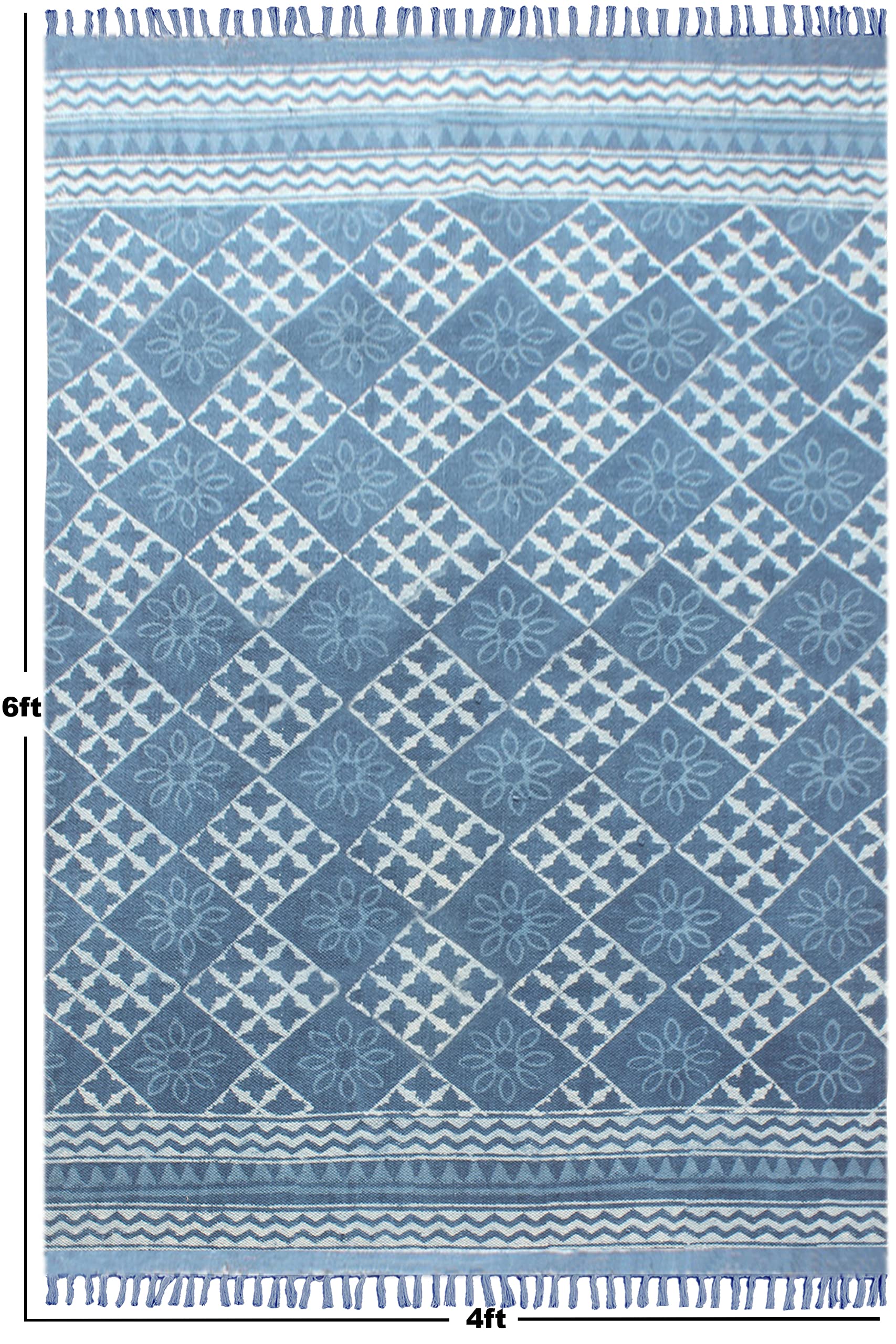 ACTUS KILIM DHURRIEラグ （140×200cm） Kilim Rugs – Dhurrie World