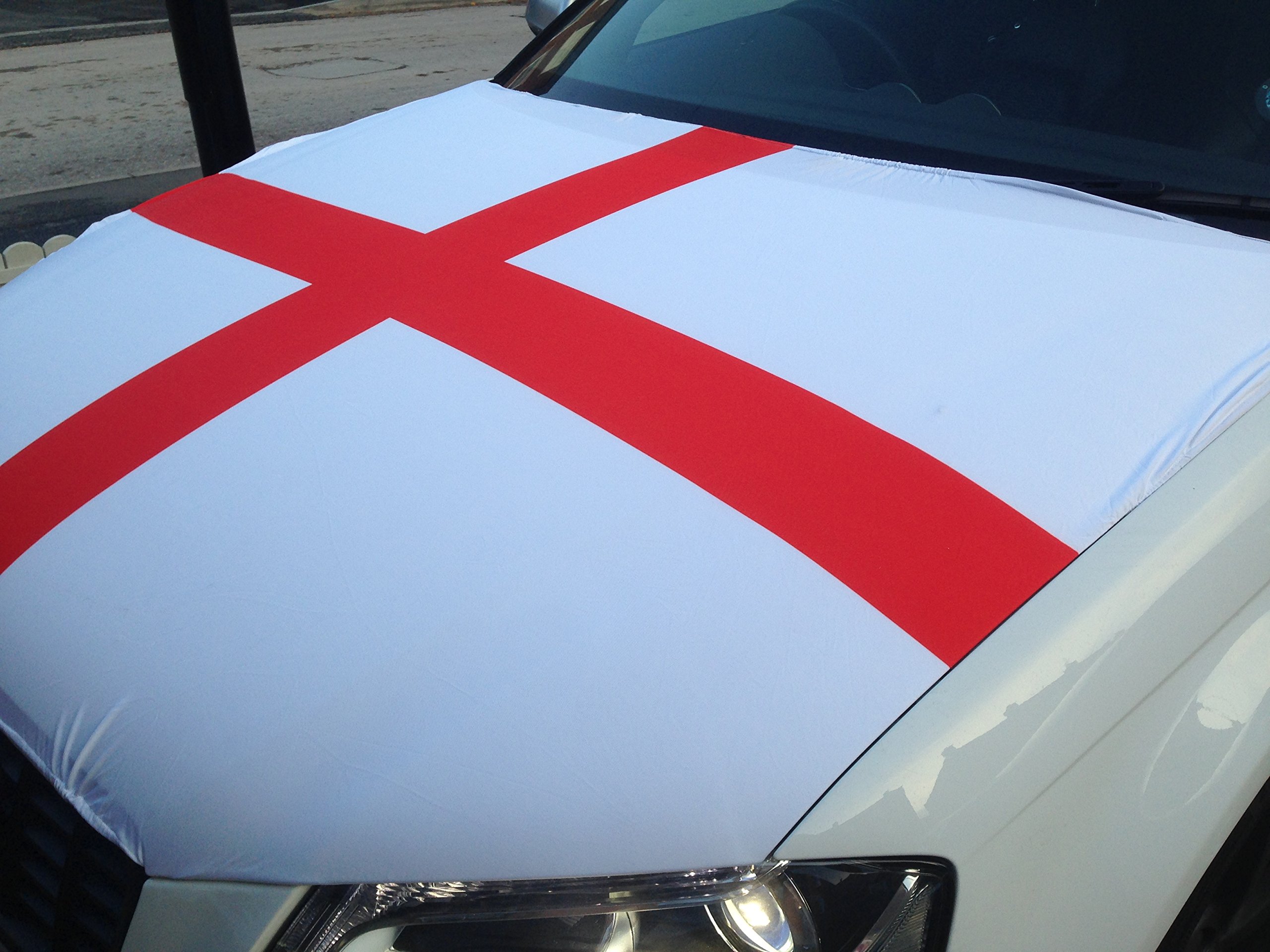 England Car Bonnet Flag