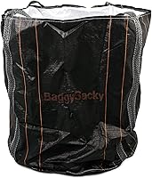 Vista 1 de Bolsa de envase intermedia a granel flexible de polipropileno pesado de 43 "para 1,3 yardas cúbicas de embalaje de plástico a granel bolsa 2600LBS