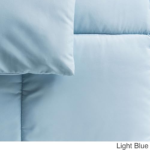 Miniatura 2 de Cheer Collection Edredón de plumón alternativo hipoalergénico para todas las estaciones, tamaño individual (68 x 88 pulgadas)