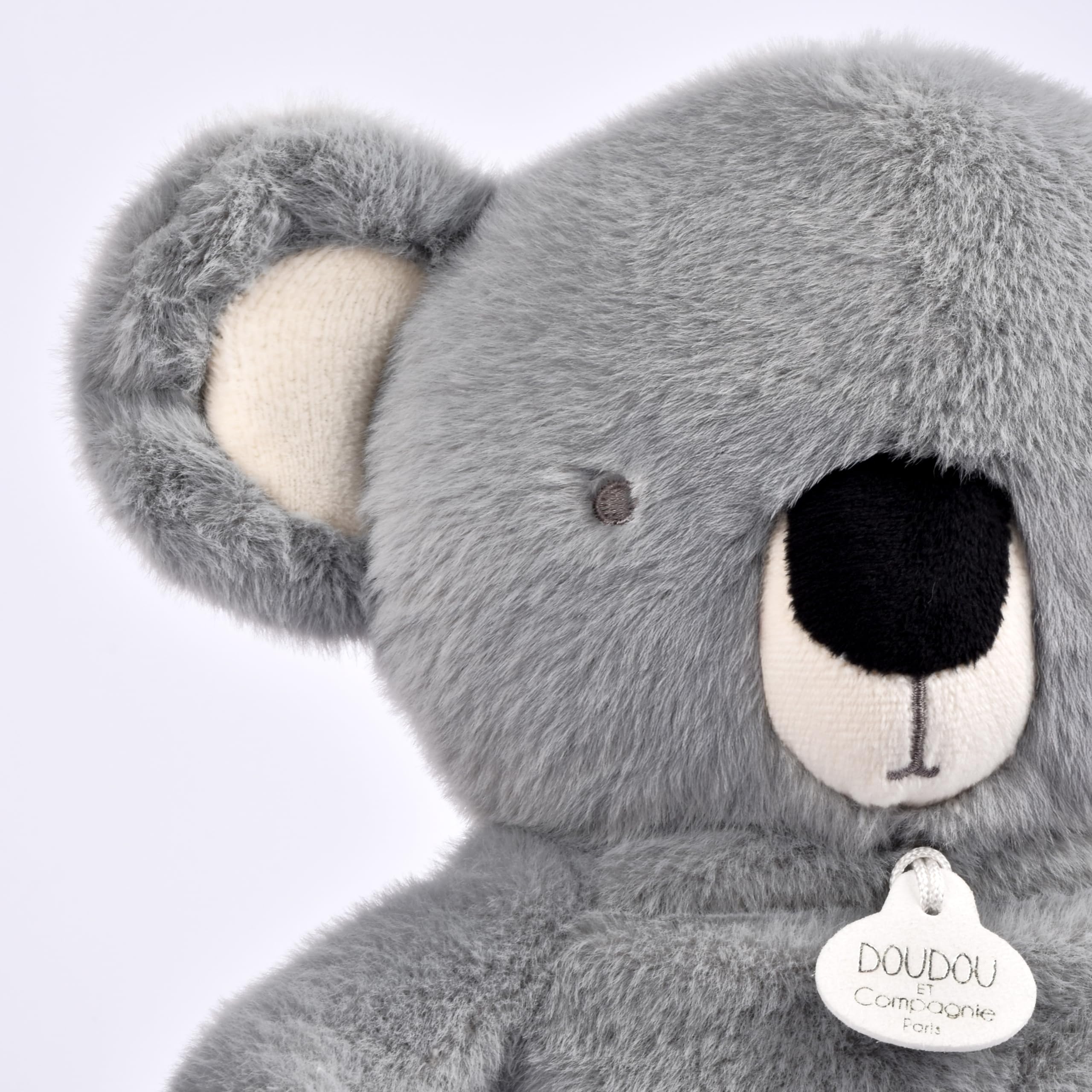Doudou et Compagnie - Oddychający plusz Koala Respi'Rêves - 28 cm - Świecąca muzyczna przytulanka z ruchem oddechowym - Wspomaga snu dziecka - Prezent dla chłopca i dziewczynki - DC4682