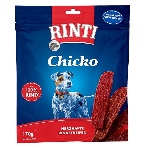 Rinti Hundesnacks Extra Chicko Rind 170 g, 3er Pack (3 x 170 g)