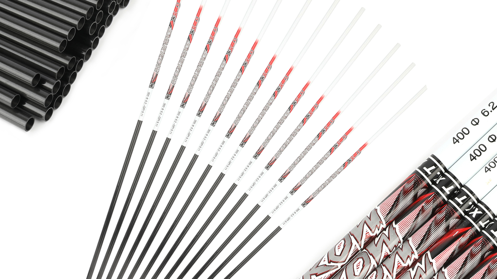 Flèches De Tir à L’Arc Carbone Pur 32″ – Plumes – Ameyxgs XT – Pour Arc à Poulies Ou Classique