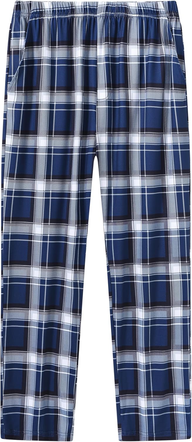 MoFiz Men's Pajamas Set Long Sleeve Sleepwear Soft Christmas Pajamas 2 Piece Loungewear Warm Pjs Sets for Winter Holiday - Image 9