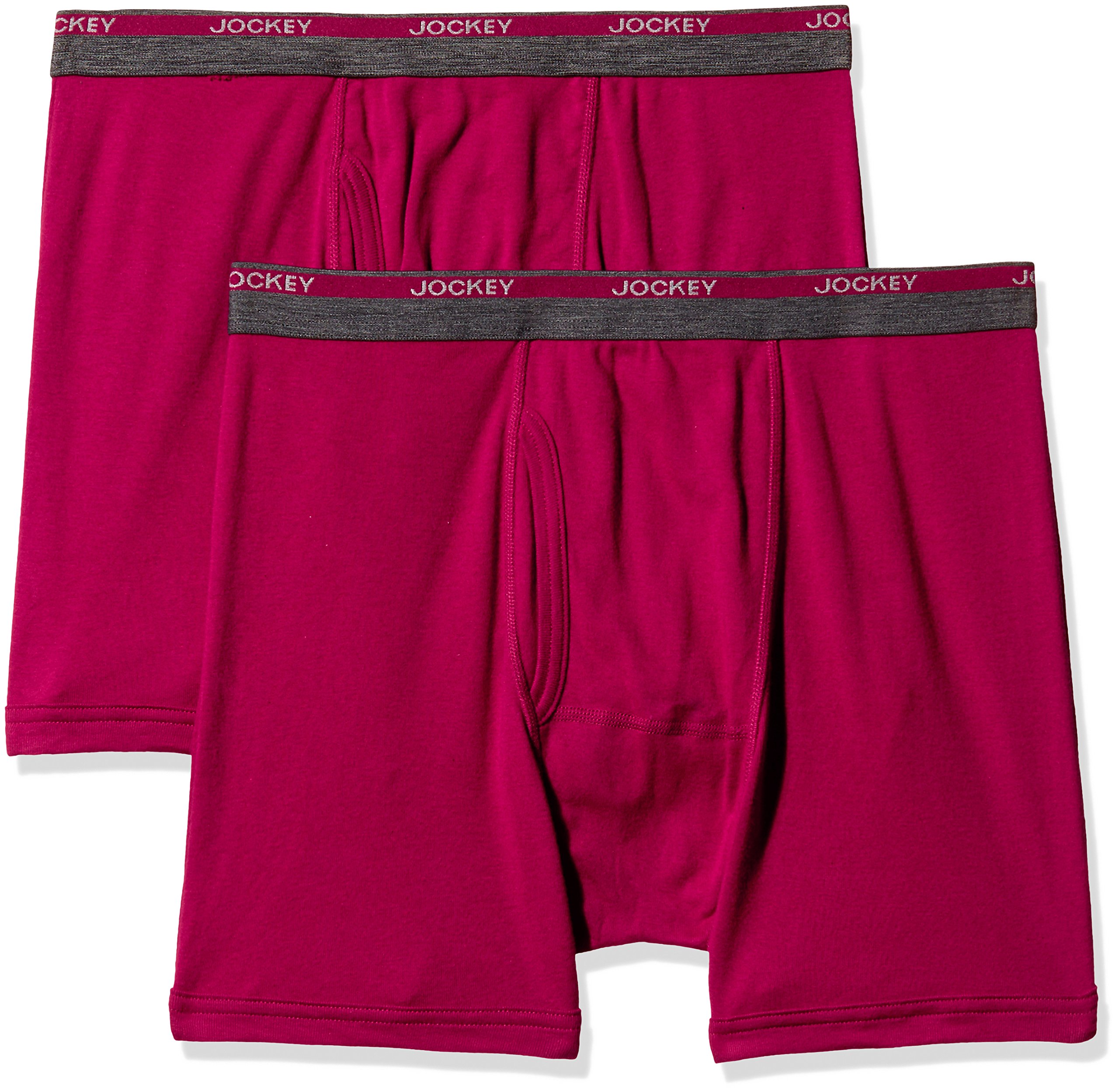 Men's Cotton Boxer Brief (Pack of 2) (8901326132517_8009_Small_Red Wine) (Color & Prints May Vary)-image-11