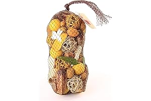 ANDALUCA Citrus Blossom Botanical Netti Bag Fragrance - Delectable Bowl Fillers for...