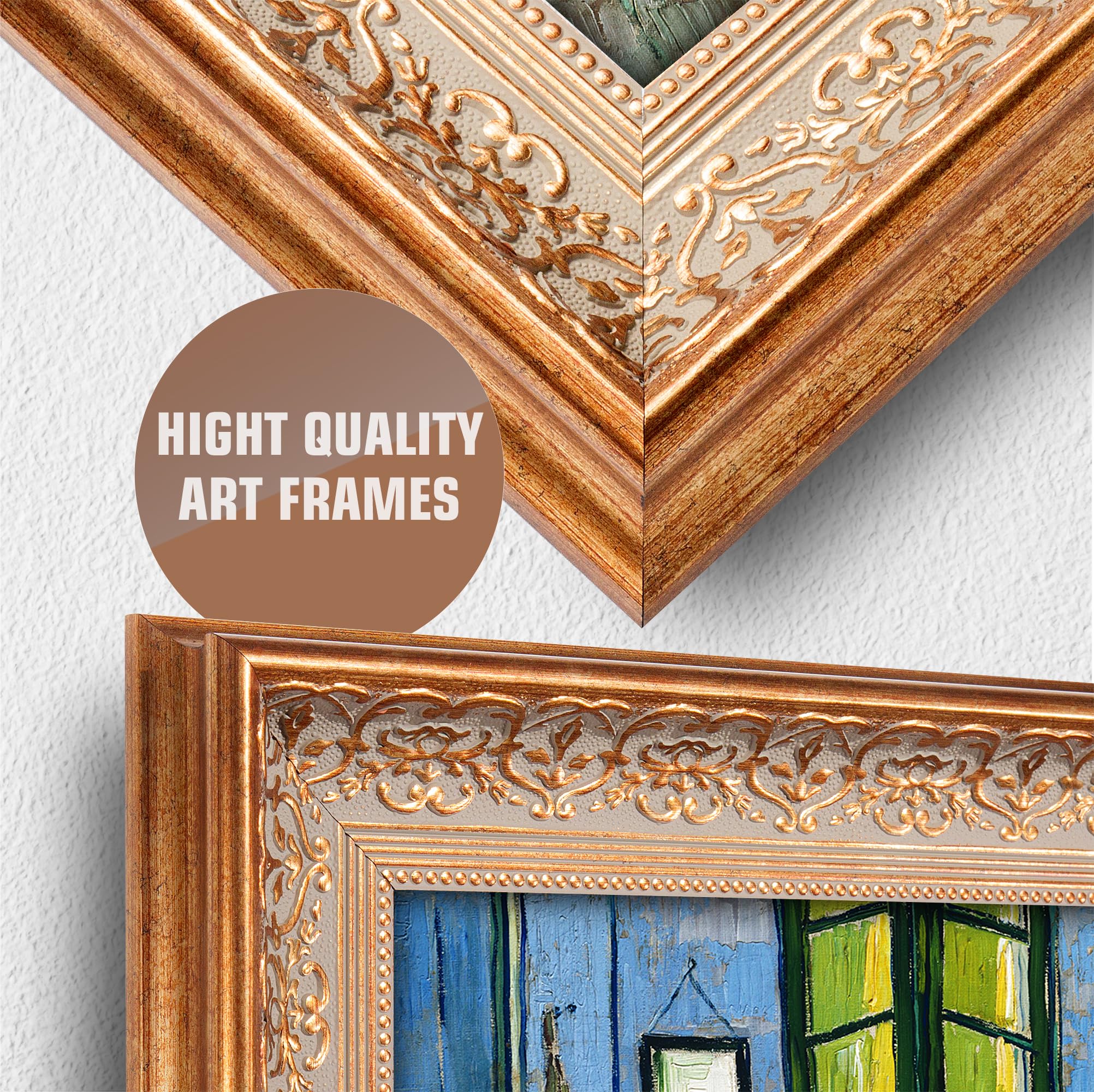 Amazon.com: Bedroom in Arles by Vincent Van Gogh.Framed Size:40.5