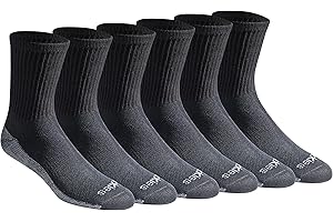 Dickies Dri-tech Moisture Control Comfort Length Mid-Crew Socks for Men