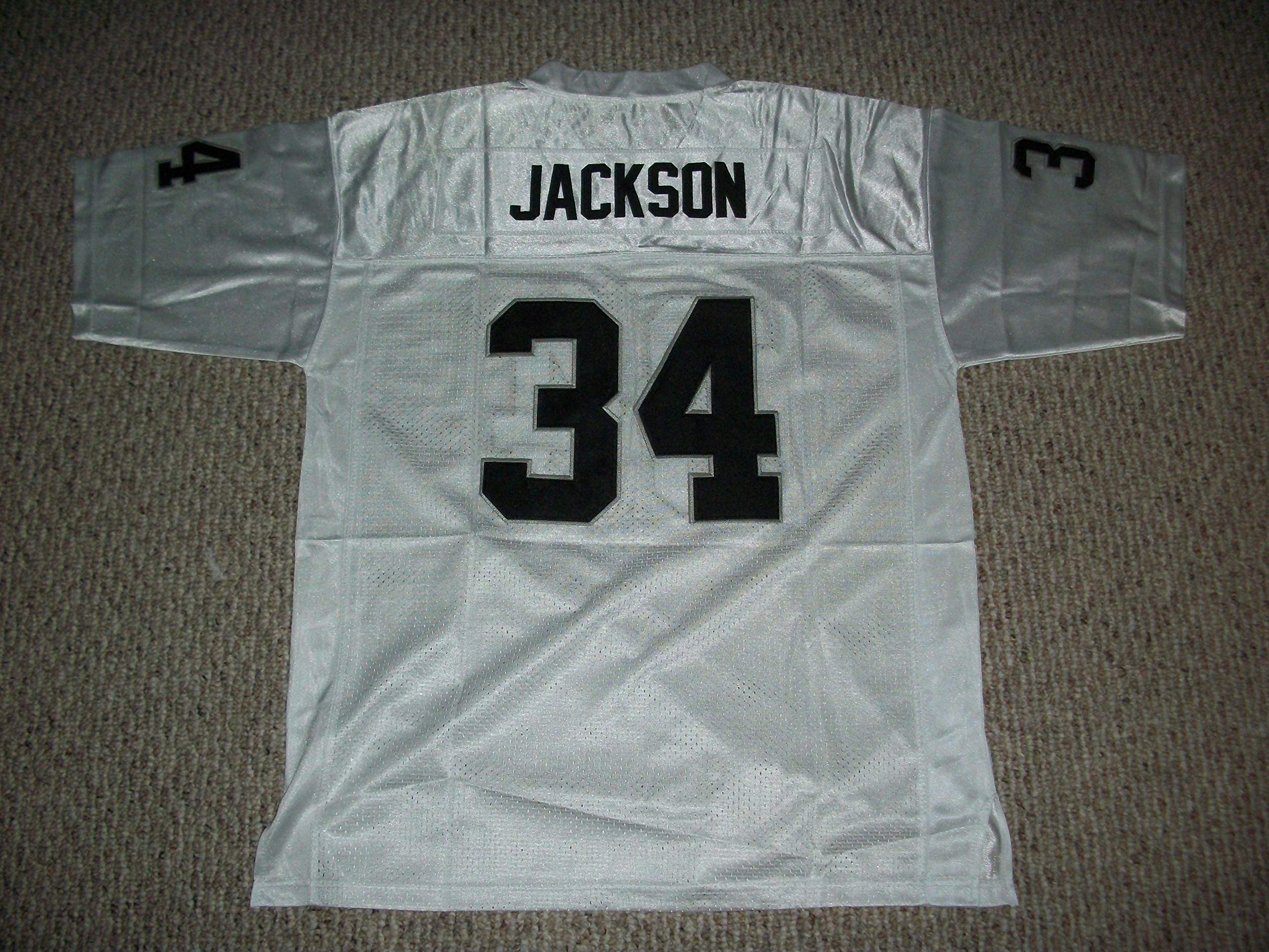Lamar Jackson Jersey Nike GAME Jersey Oakland Raiders #34 Bo