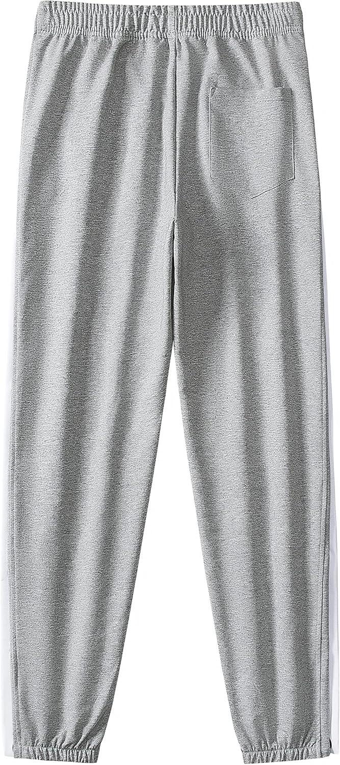 Chrisuno Men's Sweatpants Tear Away Basketball Sweat Pants Athletic Joggers - Image 2