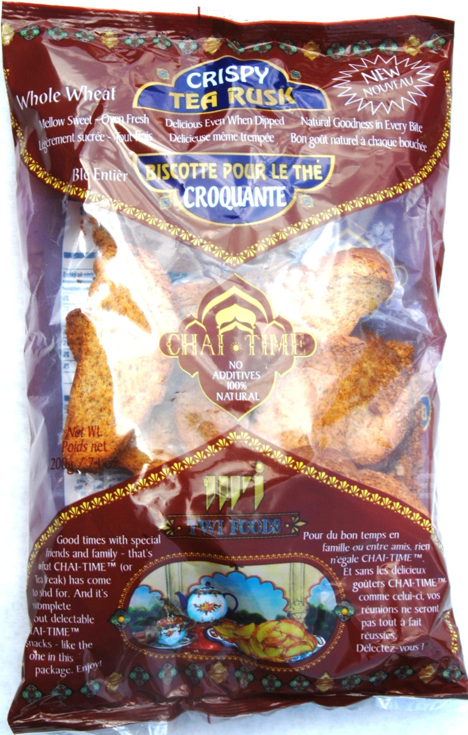 Crispy Tea Rusk (Wheat) 200g