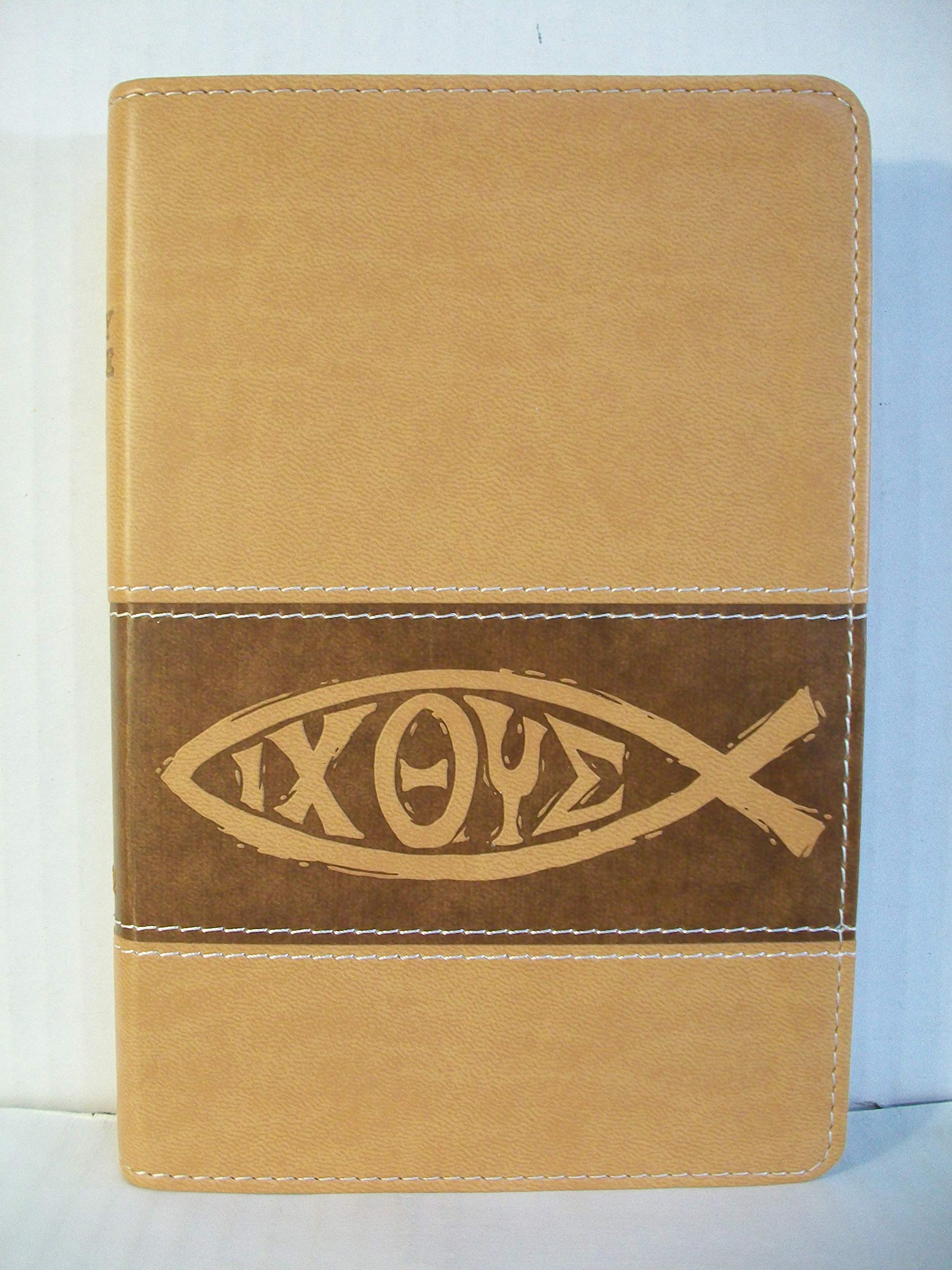 NIV, Backpack Bible, Imitation Leather, Brown, Red Letter Imitation Leather – Special Edition, June 24, 2012