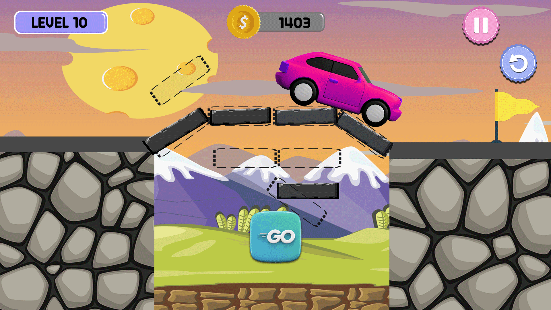 Bridge Build Master: Master Car Driver Bridge Construction Blocks ...