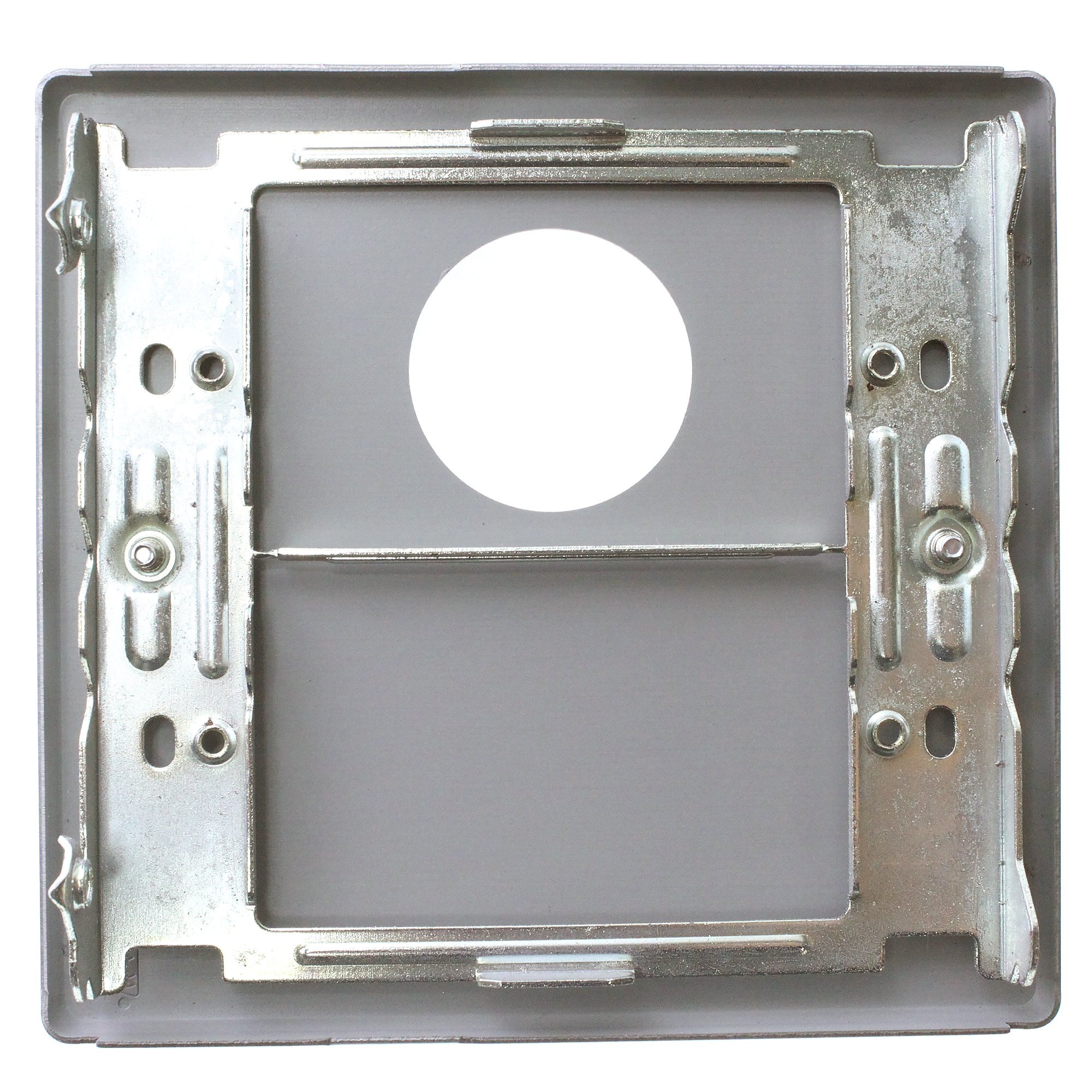 Wiremold G4047AX 2-Gang Cover Plate Single Round Opening