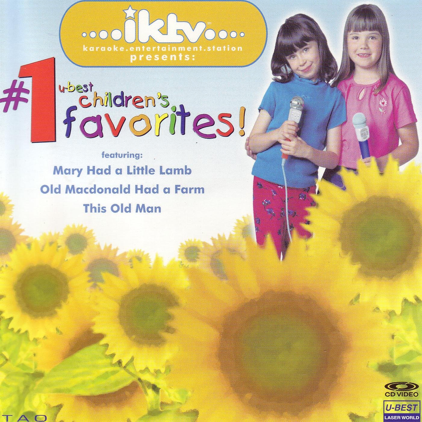 U-best Children's Favorites 1 (Karaoke) [Audio CD]