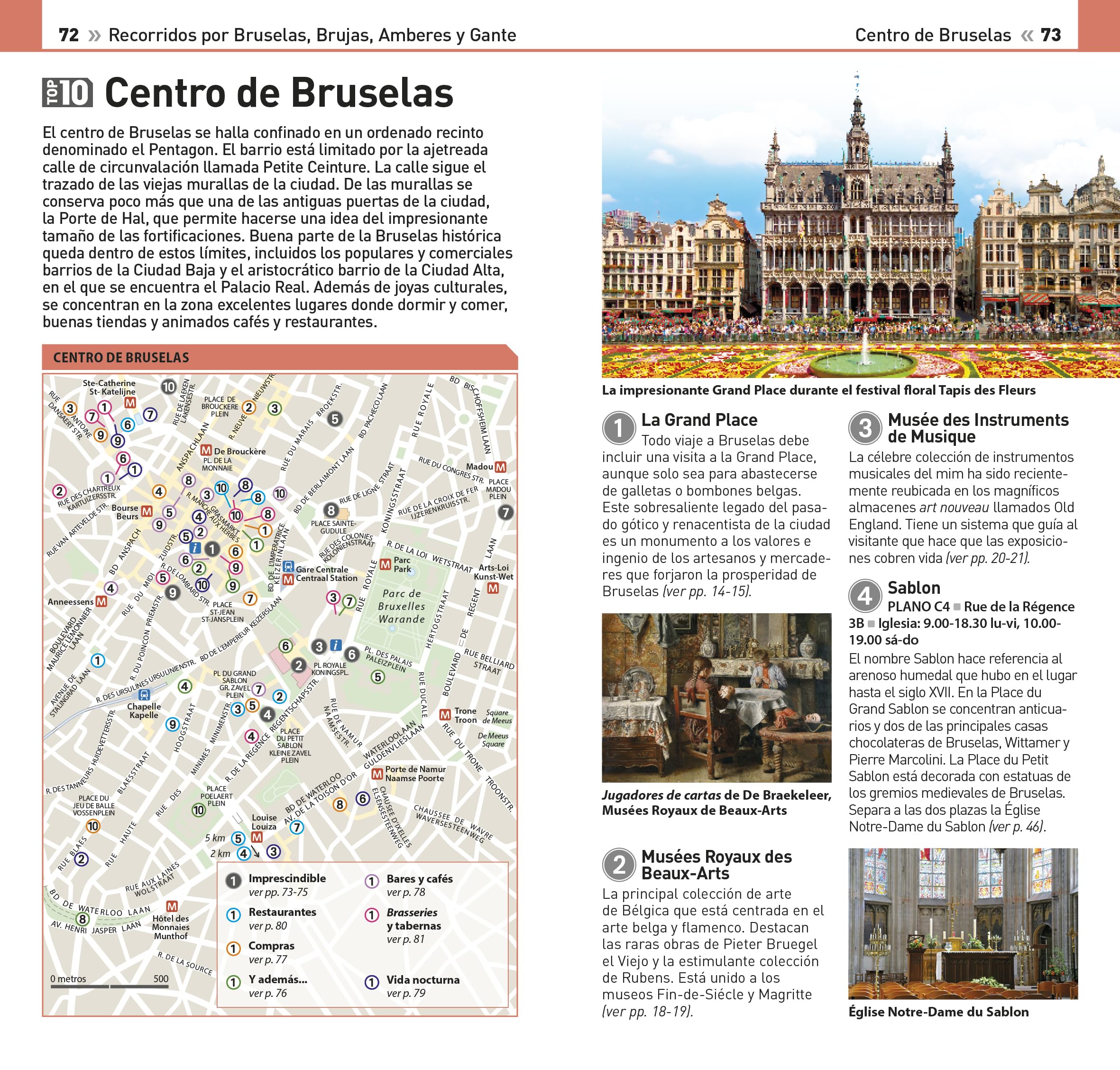 Bruselas, Brujas, Amberes y Gante (Guías Visuales TOP 10): La guía que descubre lo mejor de cada ciudad (Guías de viaje)
