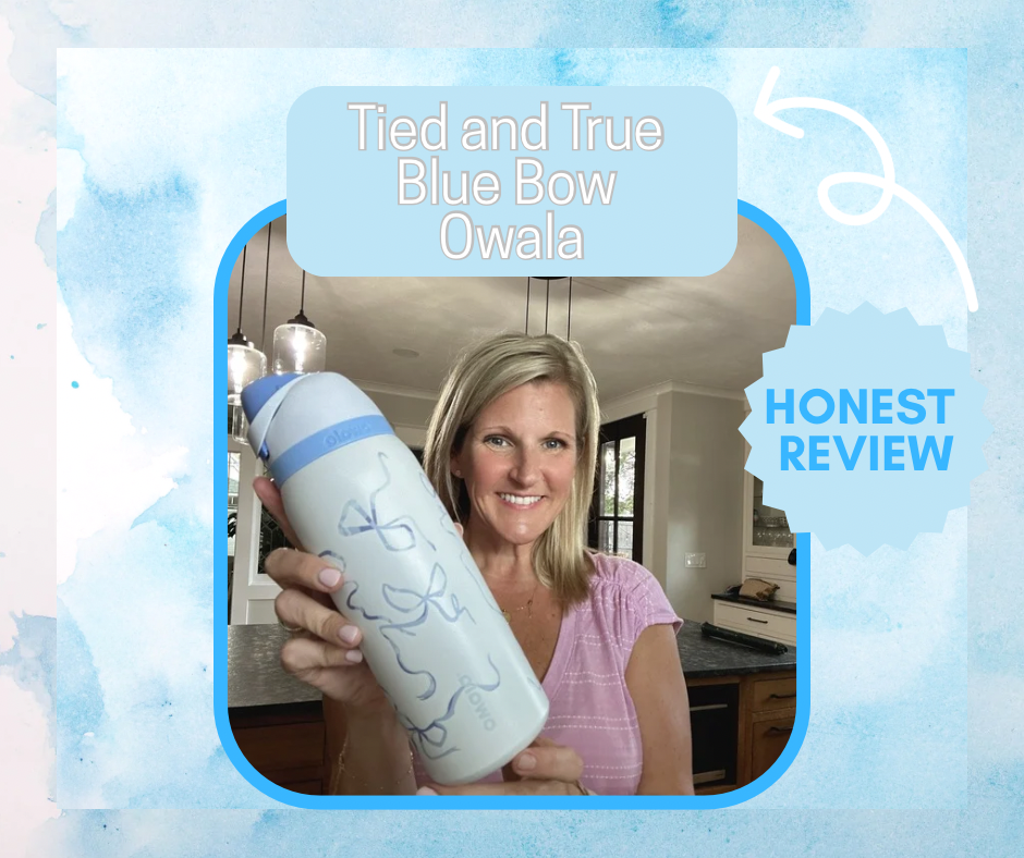 Watch *Honest Review* Tied and True Blue Bow Owala! on Amazon Live
