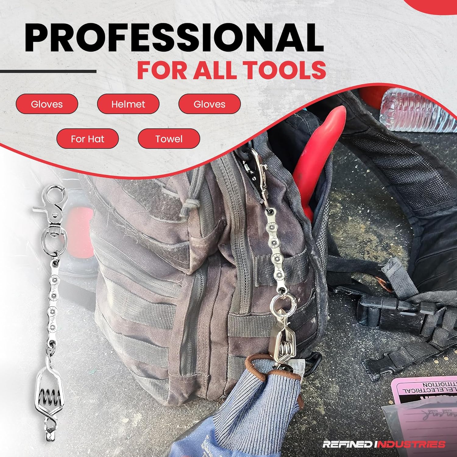 Heavy Duty Metal Glove Clip | Metal Glove Holder | Glove Clips for Work