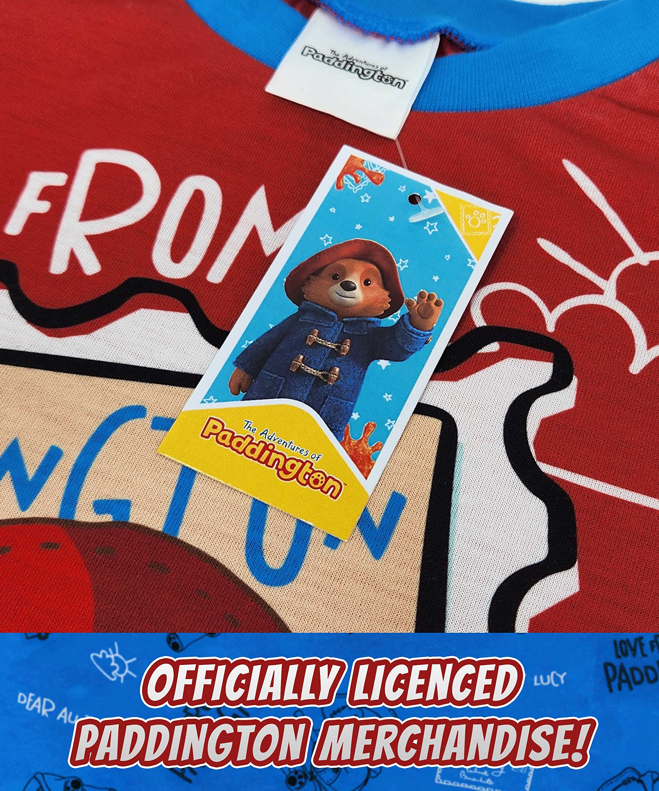 Paddington Bear - Ensemble de Pyjama à Manches Courtes