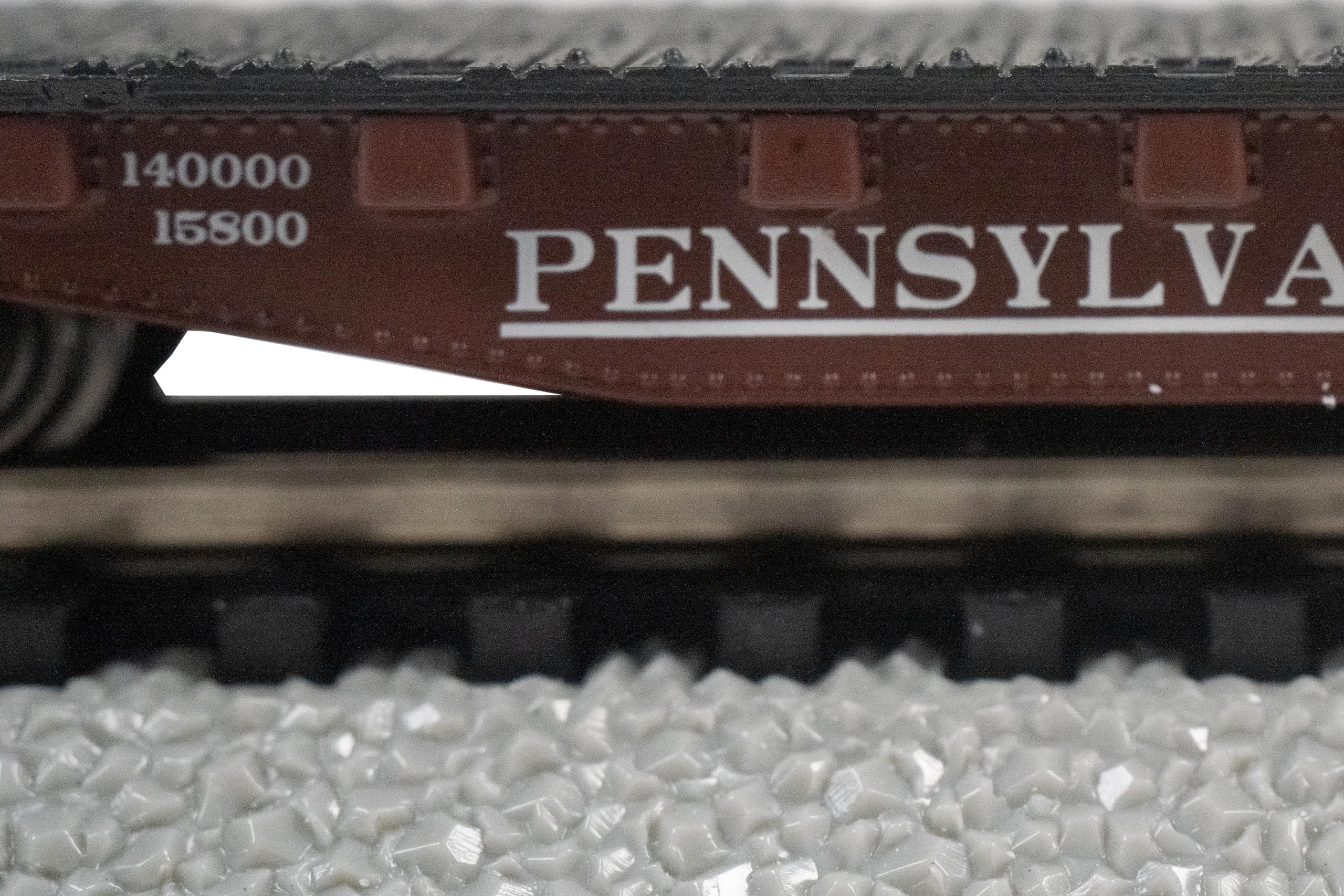 Bachmann Trains - 52' Flat CAR - PRR #475465 - Scala N
