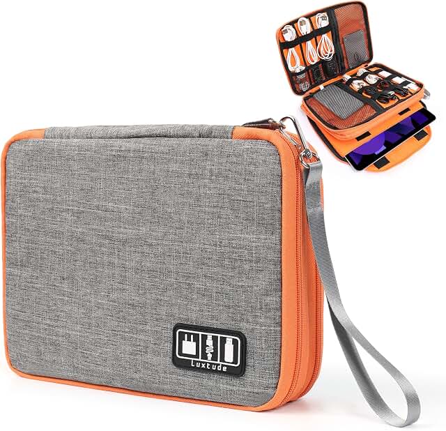 Luxtude Travel Cable Organizer Bag