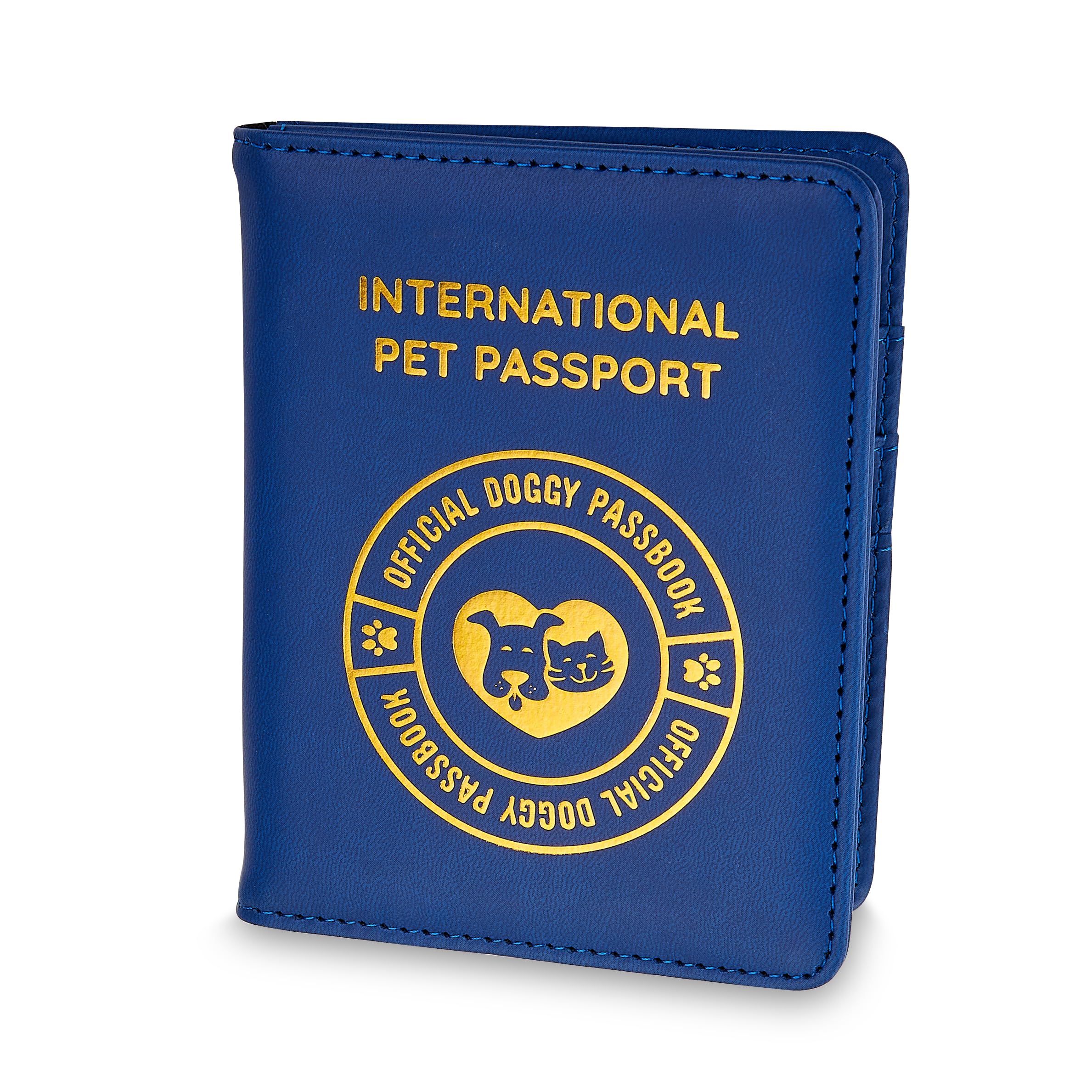Support Pets International Pet Passport – Official Service Pet Travel Document Service Dog Book – Cat and Dog Travel Accessories Organizer for Vet