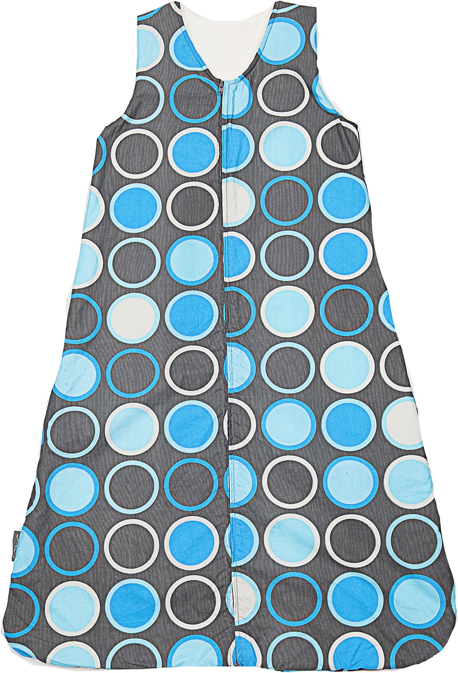 CoZibug Baby Cozi Sleep Sac, Grey/Turquoise, Large