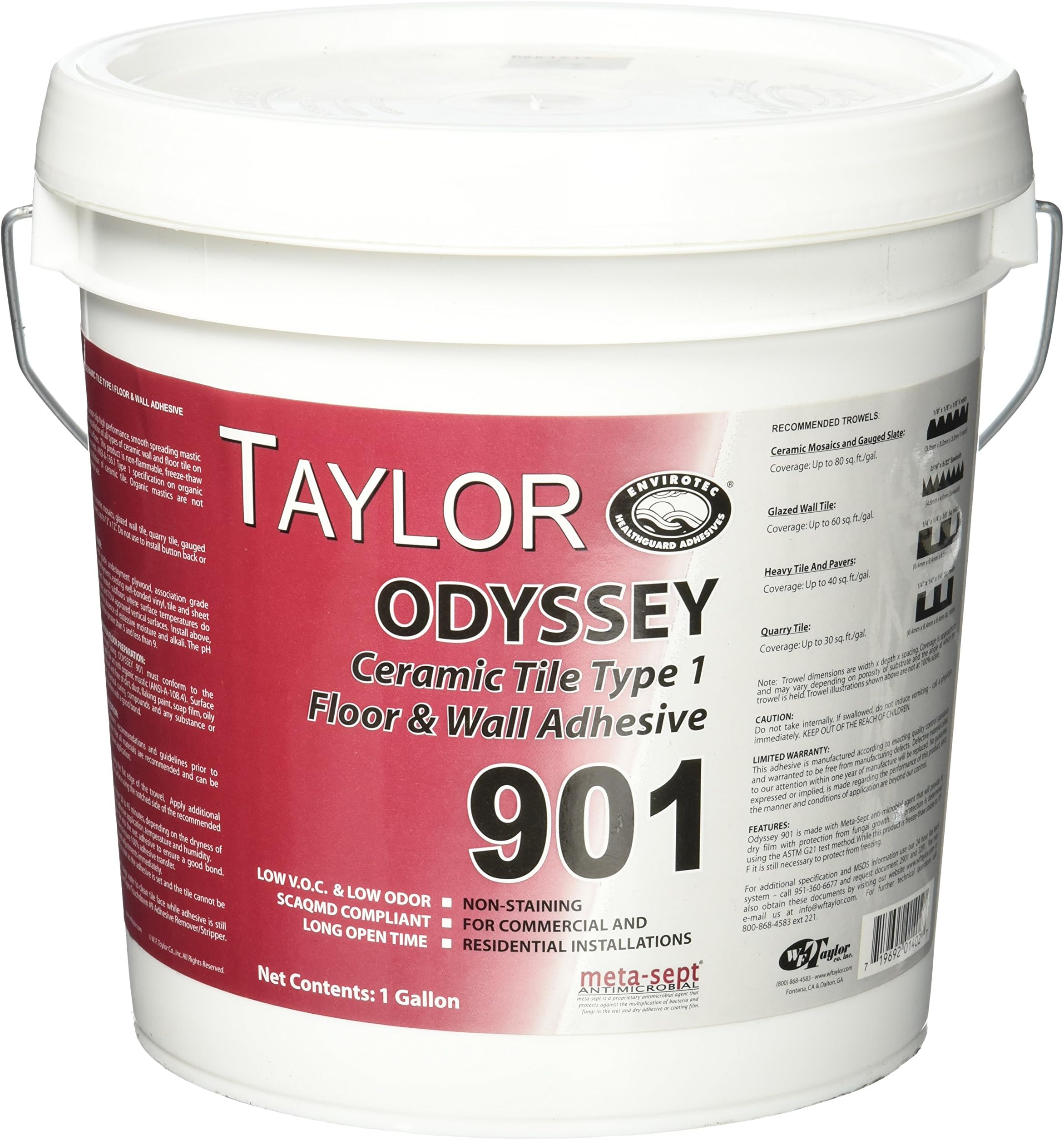 220864 901-1 1G Odyssey Type 1 Ceramic Tile Adhesive