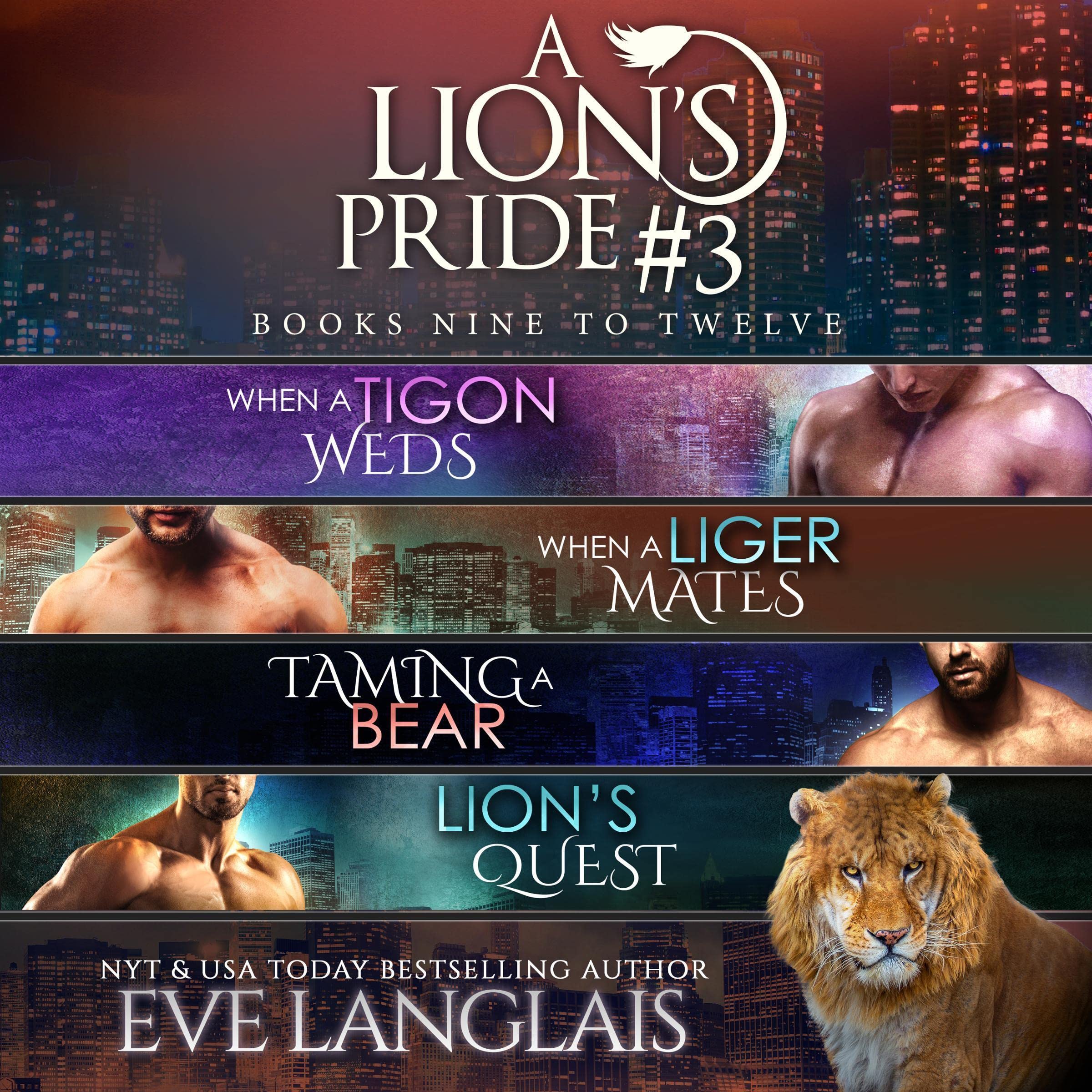 Cover art for A Lion's Pride #3: Books 9-12