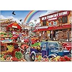 QUOKKA 1000 Pieces Puzzle for Adults and Up - Jigsaw Puzzles for Men and Women - Bazaar Activity for Kids Ages 8-12 and Up - Colourful Game Toy for Family