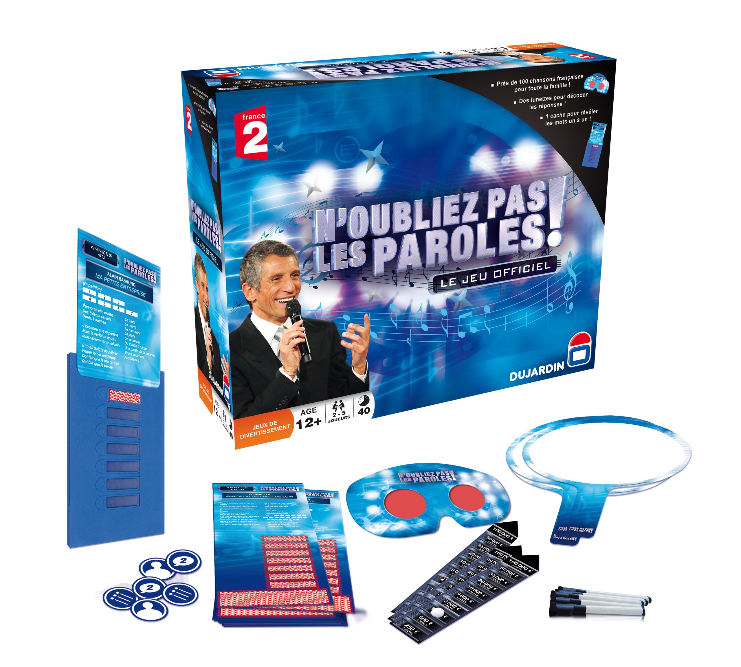 Dujardin - 58010 - Jeu d'ambiance - TV - N'oubliez pas Les Paroles